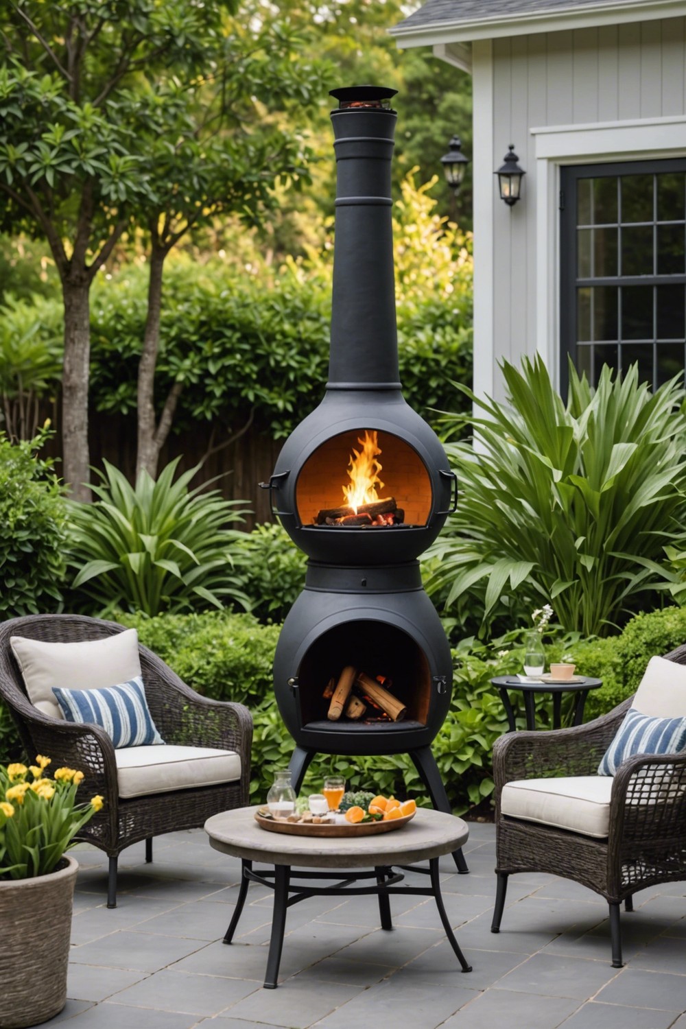 Coastal Chiminea: