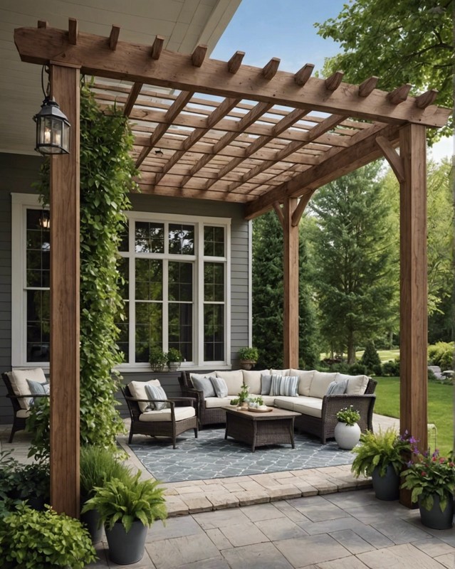 Composite with Pergola