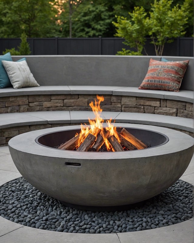Concrete Fire Pit