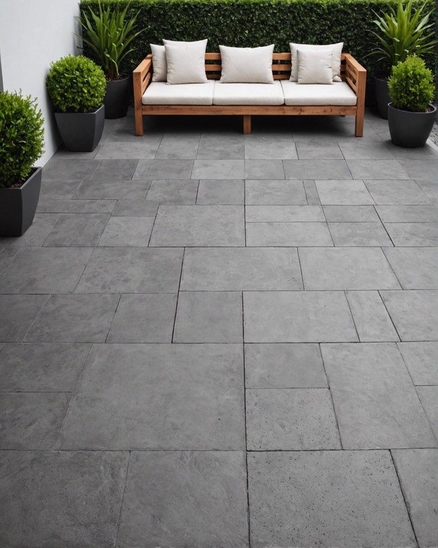 Concrete tiles