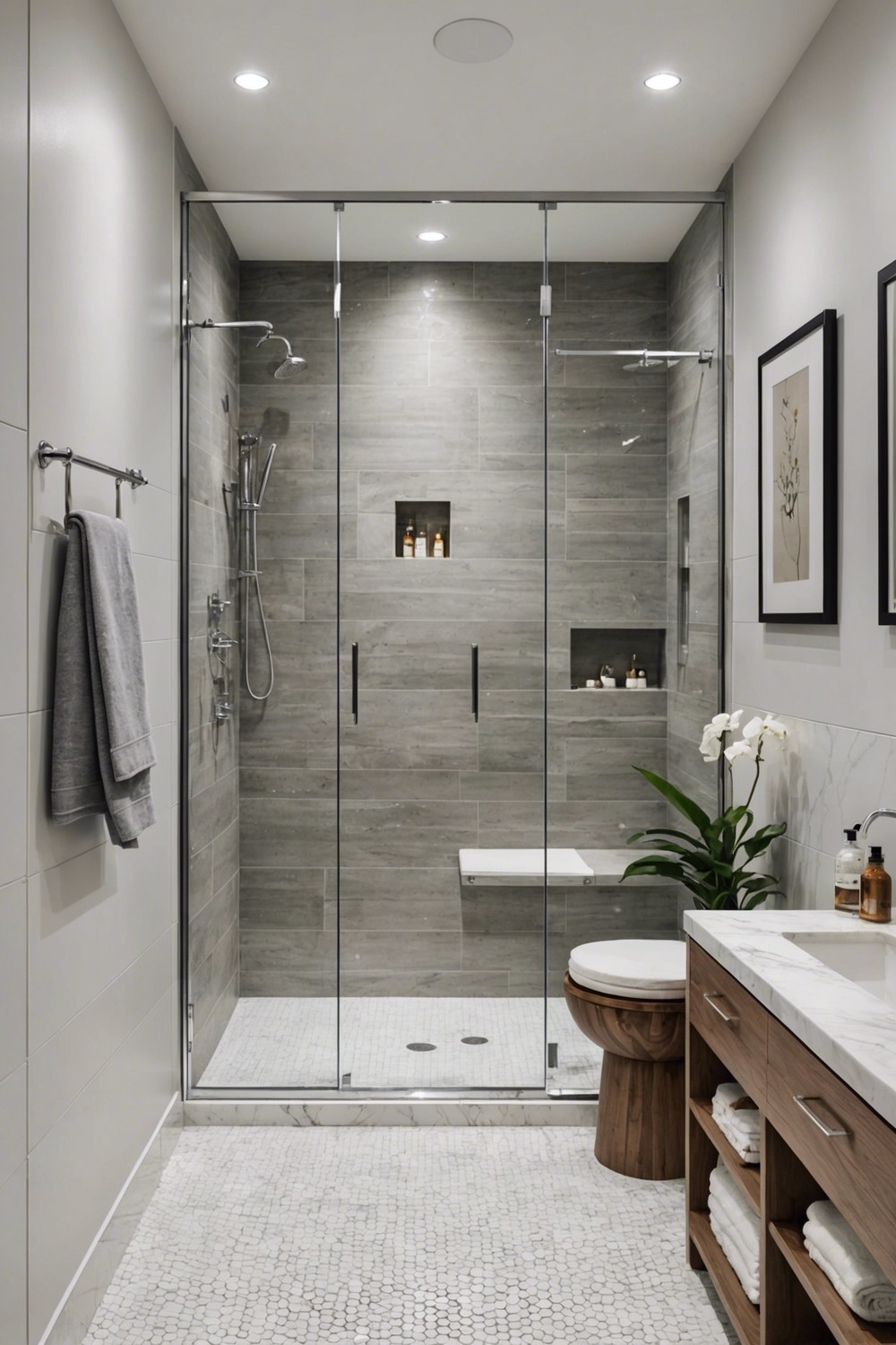 Consider a Sliding Shower Door