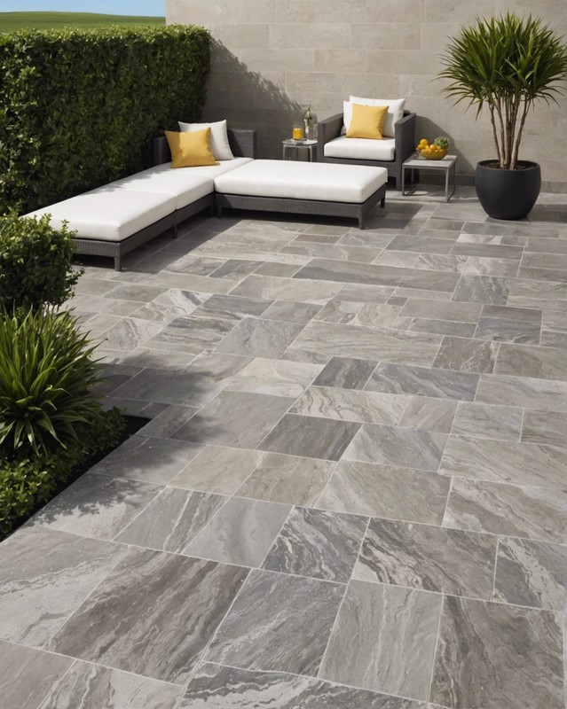 Cool Silver Travertine Tiles