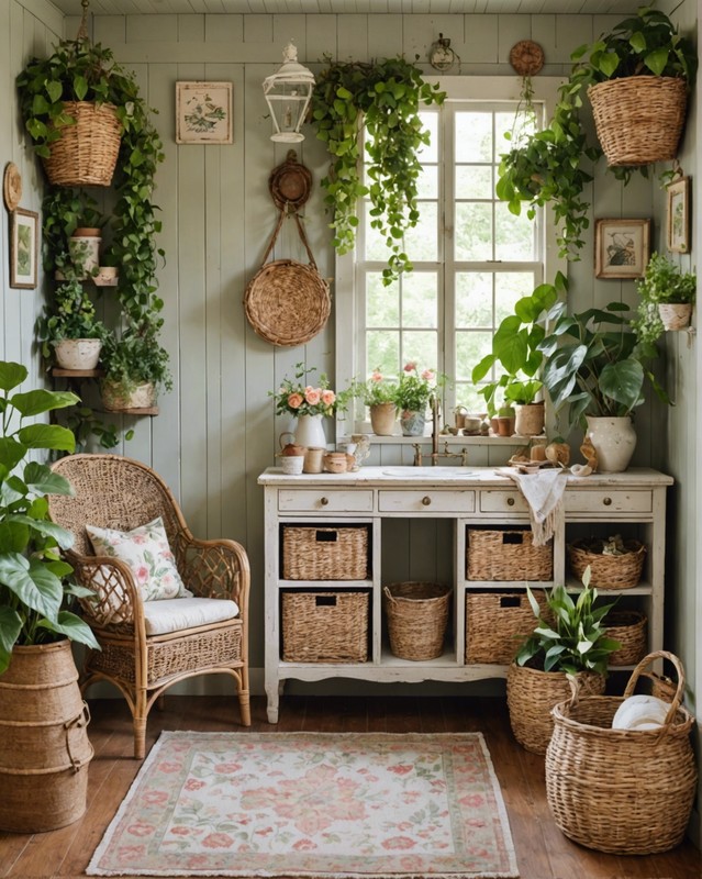Cottage-Style Cozy with Floral Prints