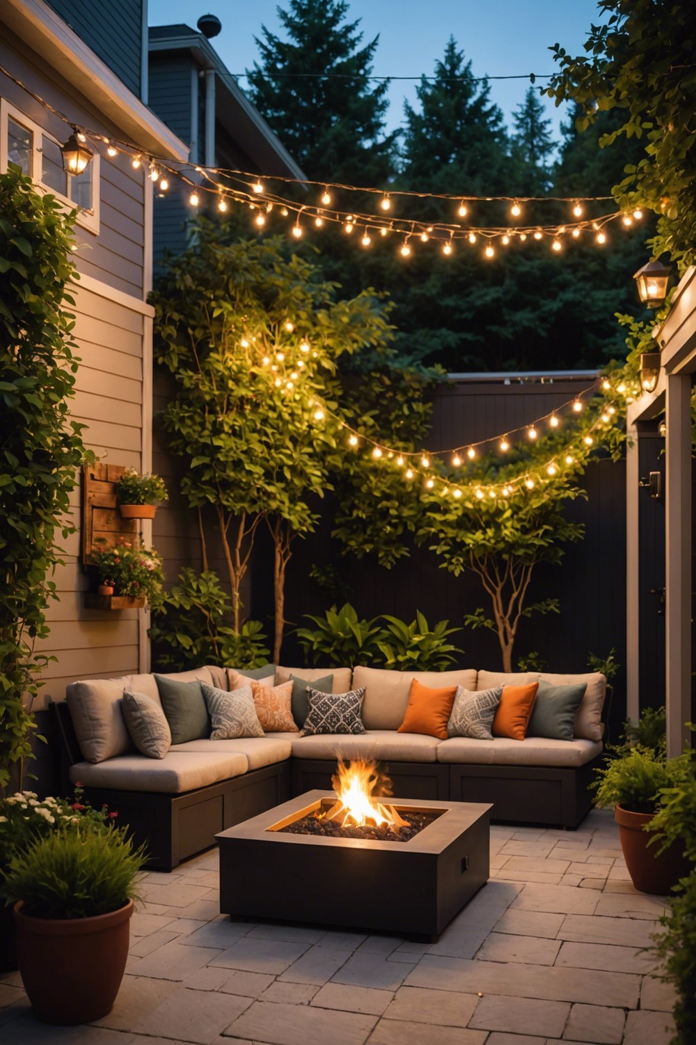 Cozy Corner Fire Pit: