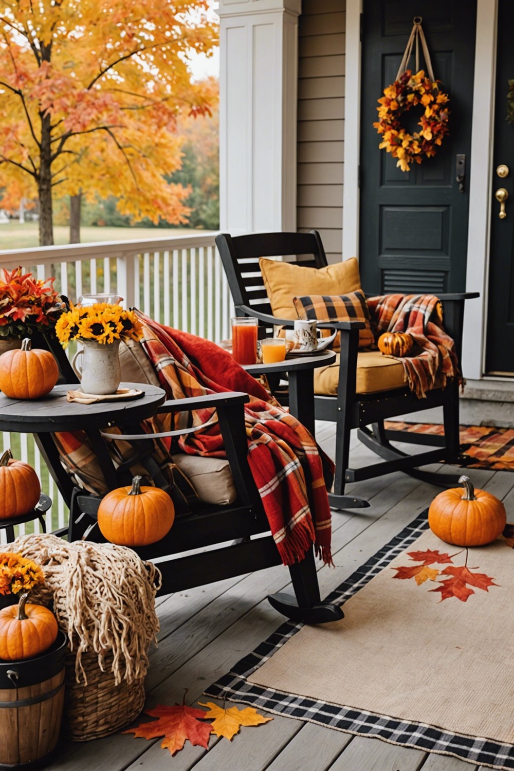 Cozy Fall Throw Blankets