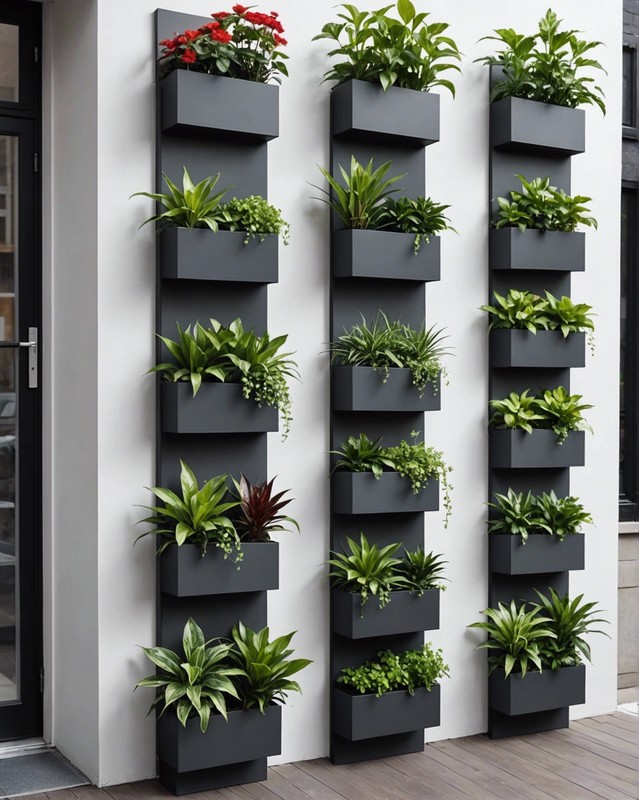 Create Vertical Planters