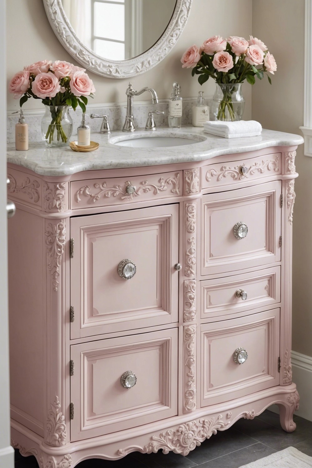 Dainty, Delicate Bathroom Hardware