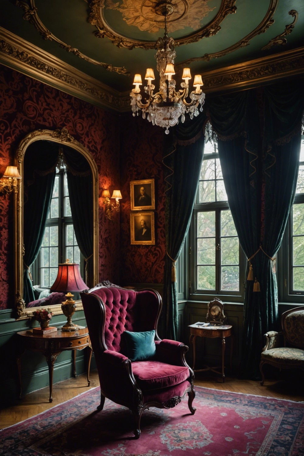 Dark Romance: A Moody, Dramatic Bedroom