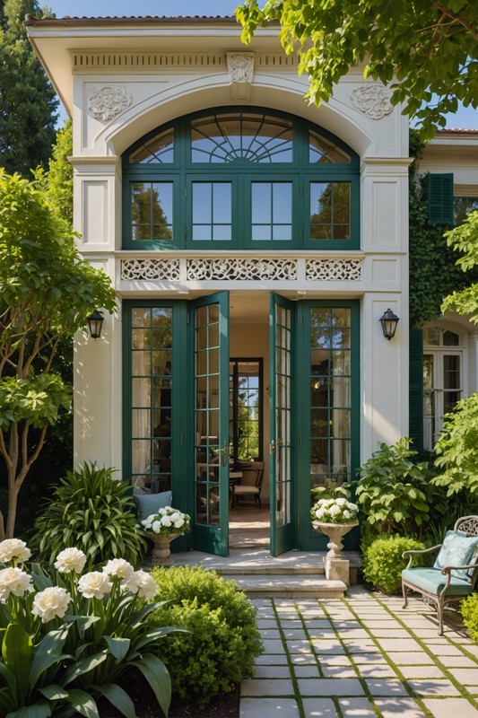 Decorative Shutters with Cutouts