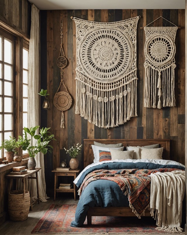 Distressed Wood Paneling