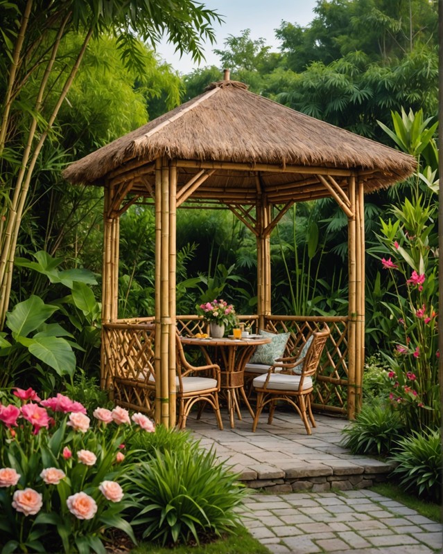 DIY Bamboo Gazebo