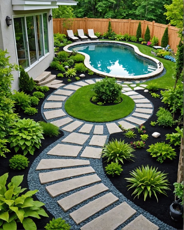 DIY Concrete Stepping Stones