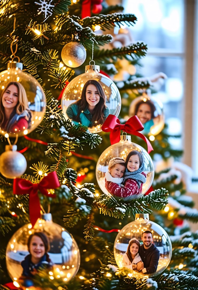 DIY Photo Ornaments