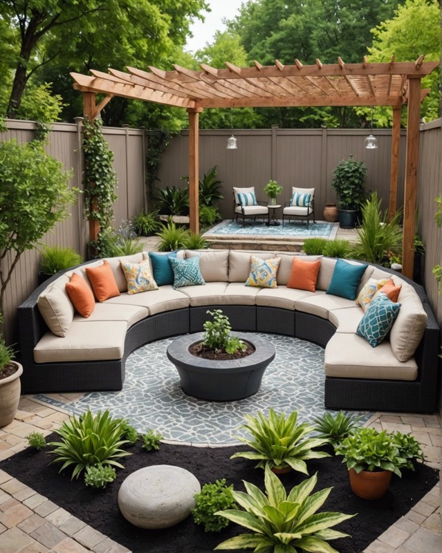 DIY Poolside Patio