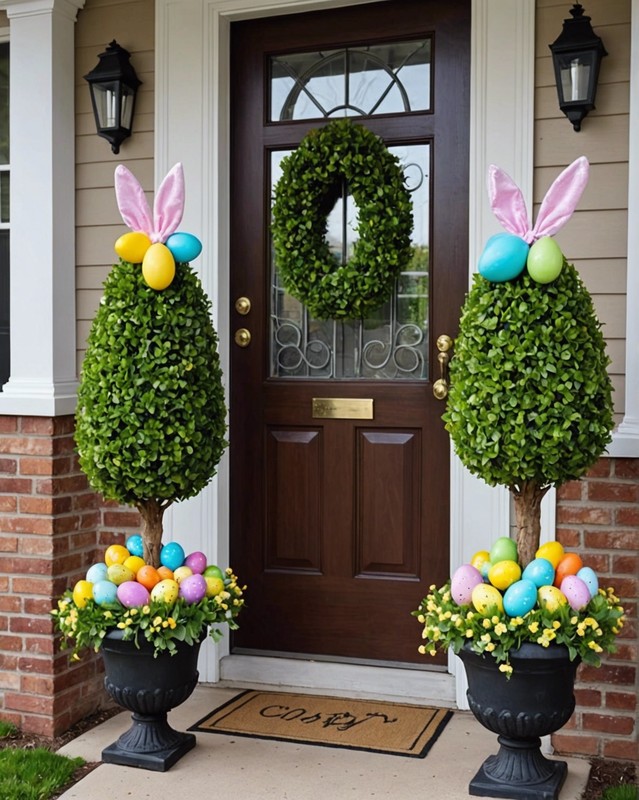 Easter Egg Topiaries