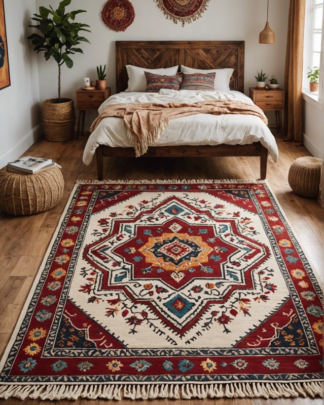 Embroidered Rug