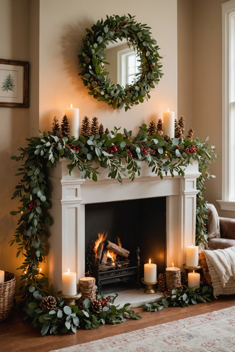 Eucalyptus and Cranberry Delight