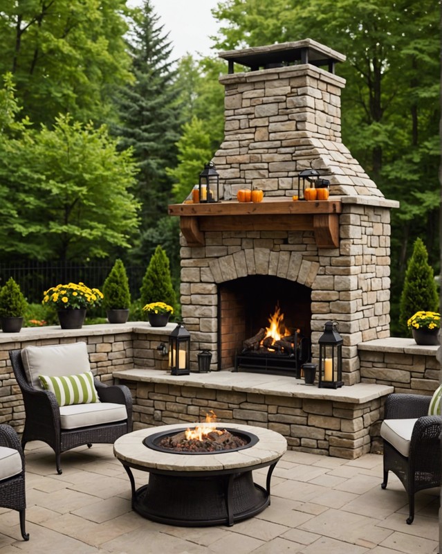 Fireplace with Accessories