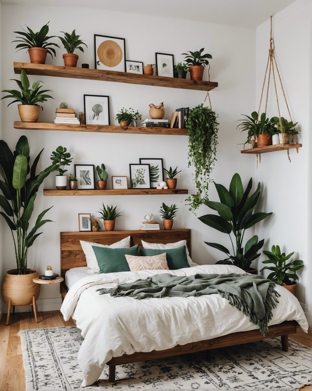 Floating shelves