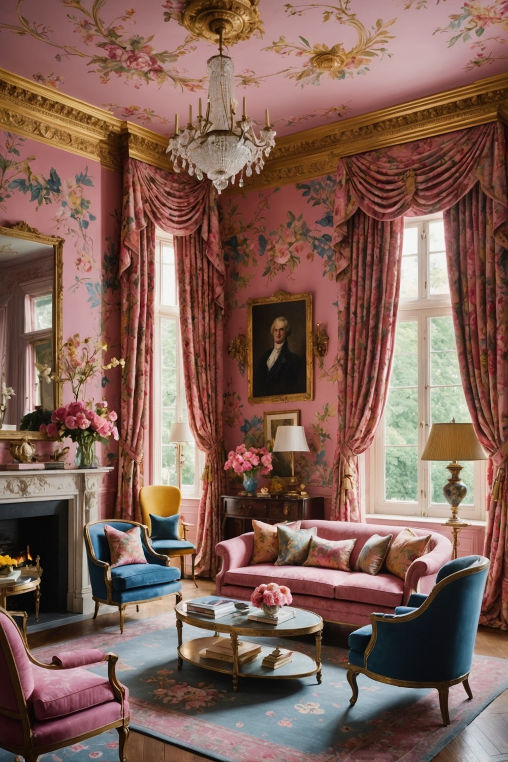 Floral Patterns Galore: Wallpapers, Fabrics, and More