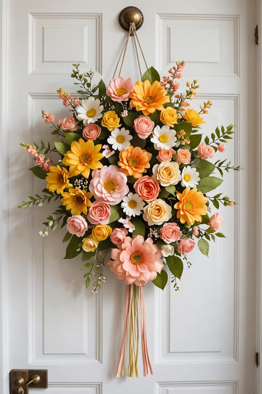 Floral Wonders Door Hanger