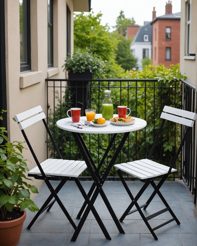 Foldable Table and Chairs