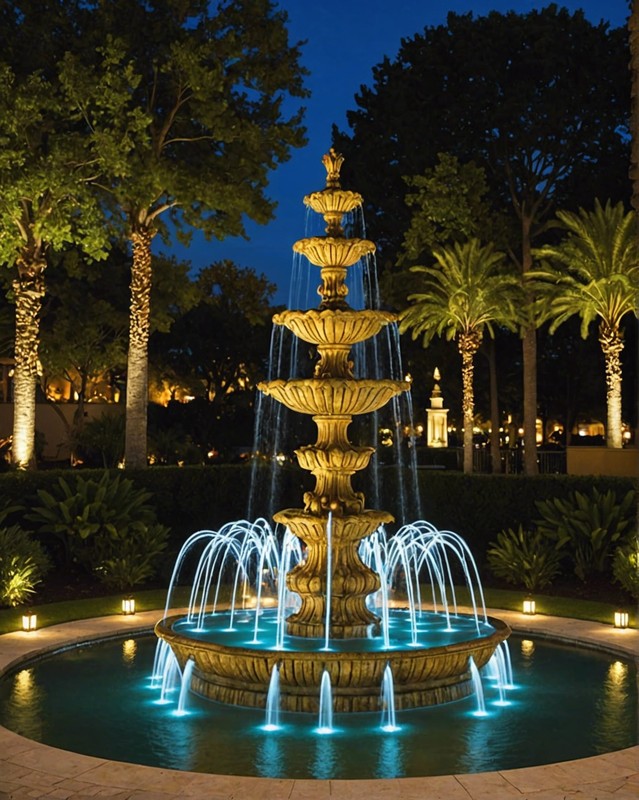 Fountain lights