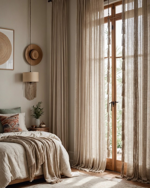 Fringe curtains