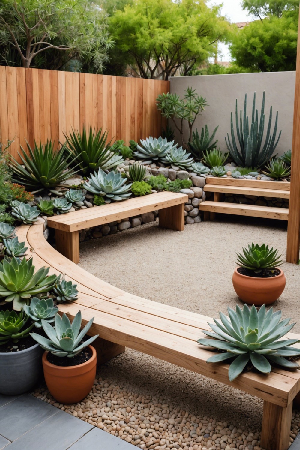 Garden Benches and Seating