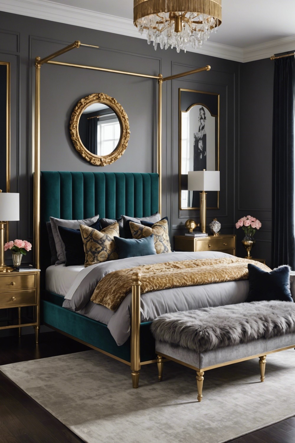 Glamorous Metallic Retreat