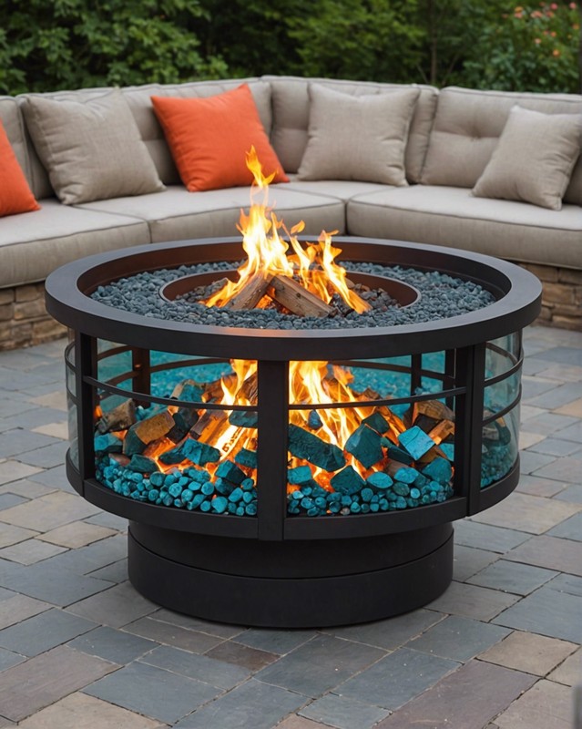 Glass Fire Pit