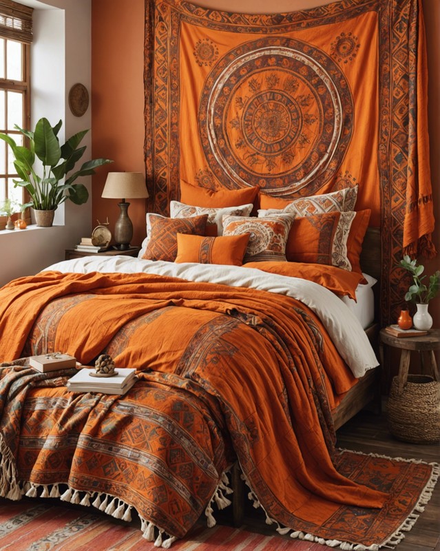 Global-Inspired Textile Throw