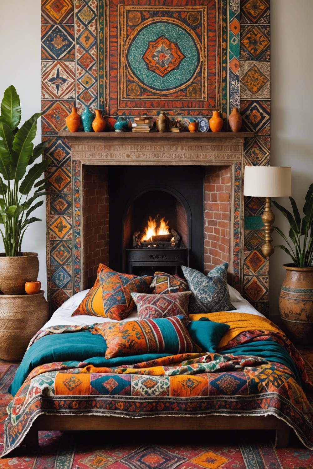 Global Inspiration with Colorful Textiles: