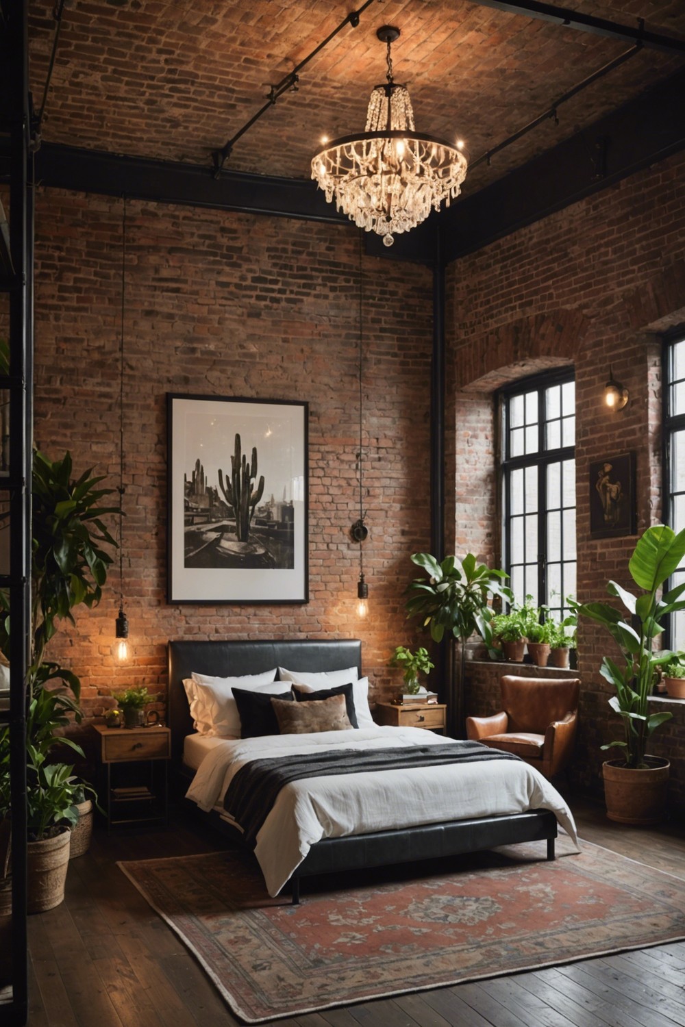 Grungy Industrial Chic with a Soft Touch