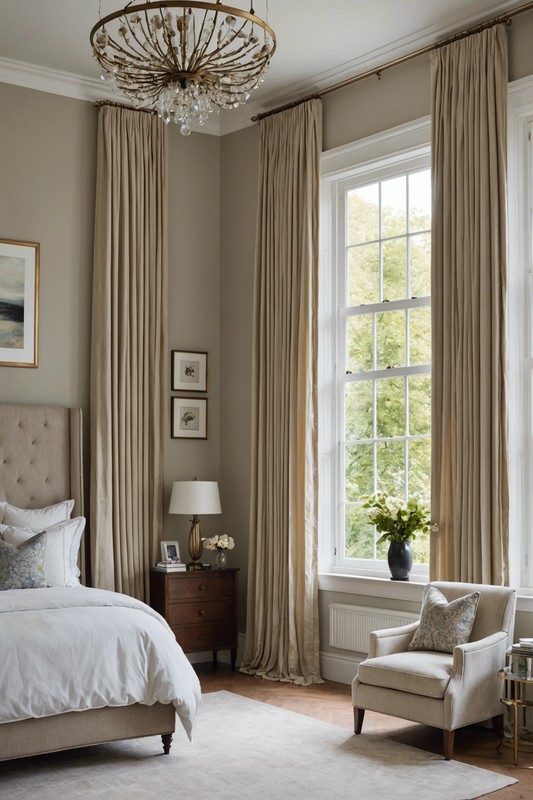 Hang Curtains High and Wide