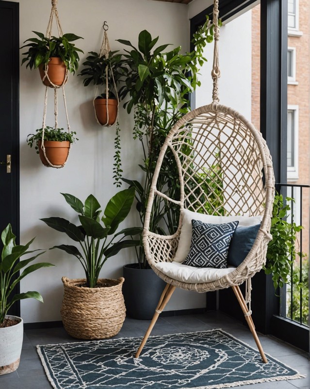 Hanging Macrame Chair