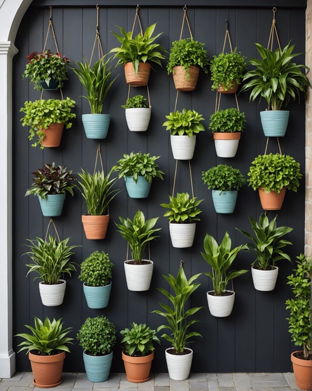 Hanging Planter Wall