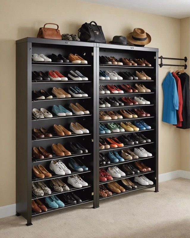 Hanging shoe racks