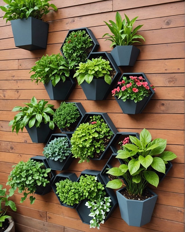 Hexagon Wall Planter
