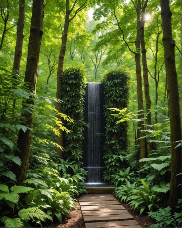 Hidden Woodland Showers