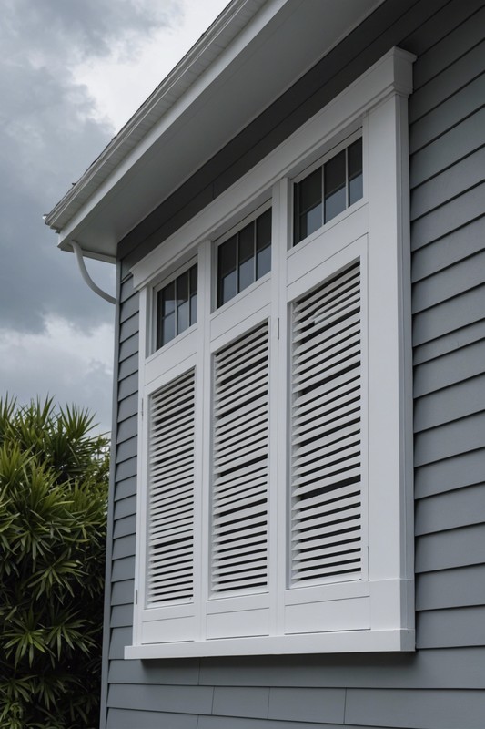Hurricane Shutters for Storm Protection