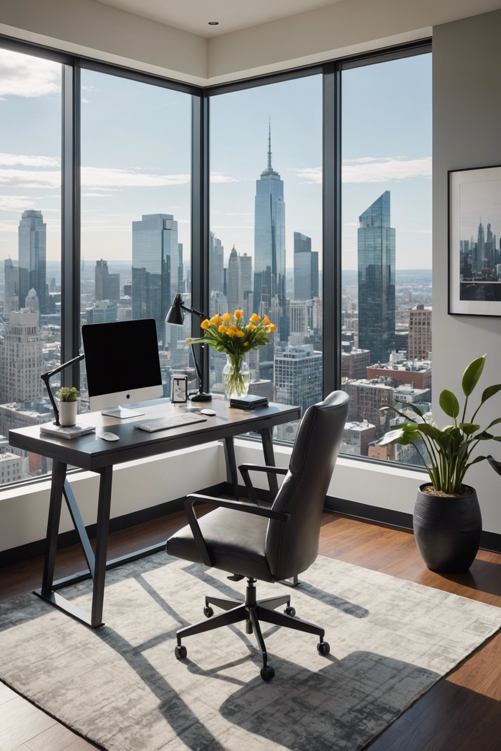 Incorporate a Desk or Workspace