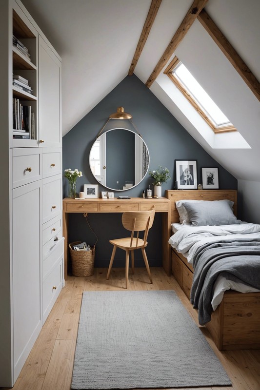 Incorporate a Space-Saving Dressing Table