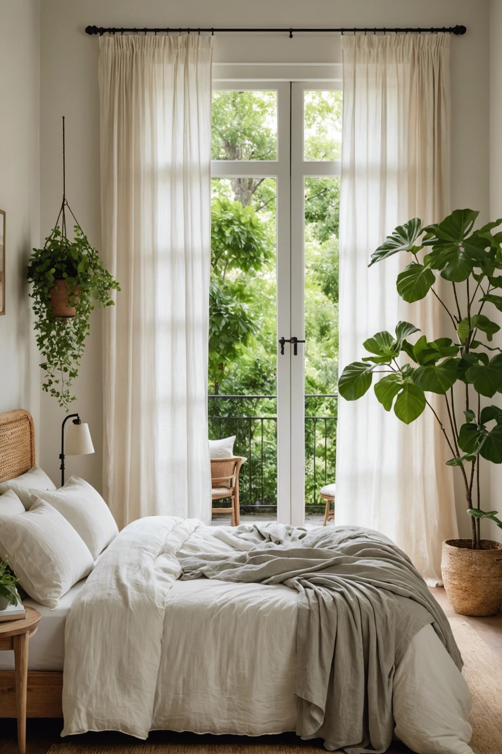 Incorporate Refreshing Fabrics like Cotton and Muslin