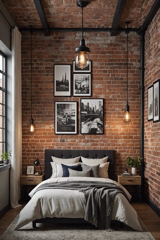 Industrial-Chic Exposed Brick