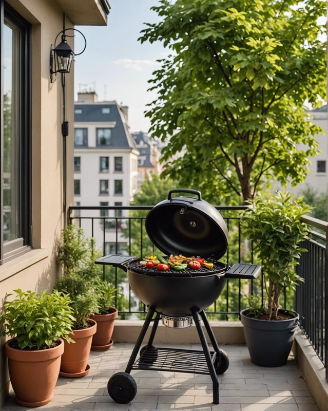 Install a grill