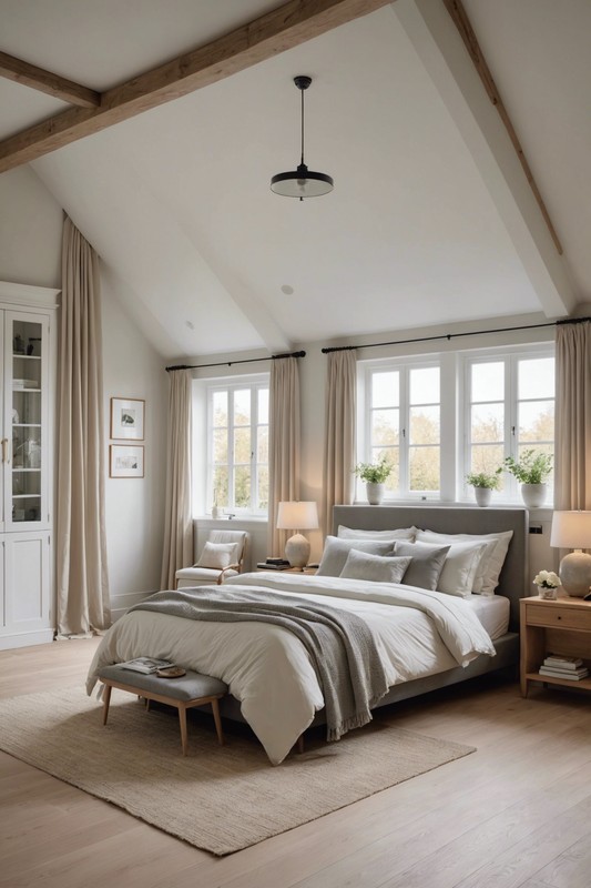 Install Floor-to-Ceiling Curtains to Create Sense of Height