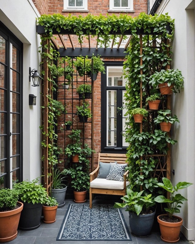 Install Trellises for Climbing Plants