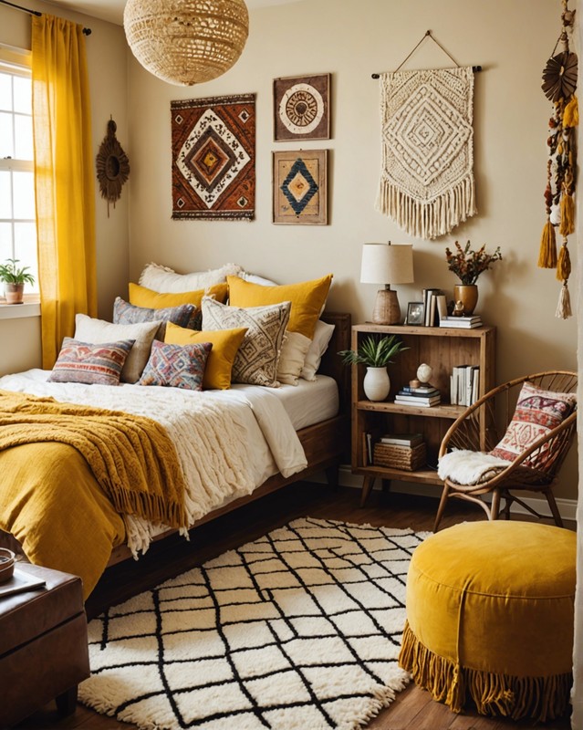 Ivory Shag Carpet