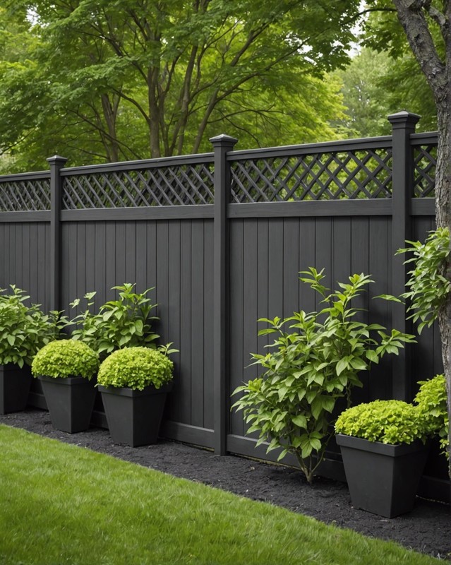 Lattice Top Fencing